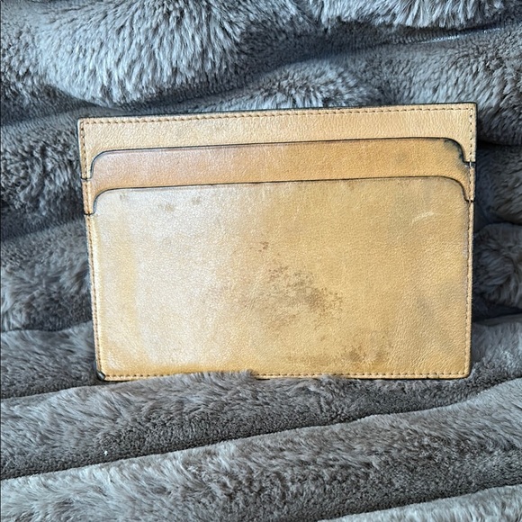 Celine Tan Key & Card Holder Leather Accessory - Picture 3 of 10